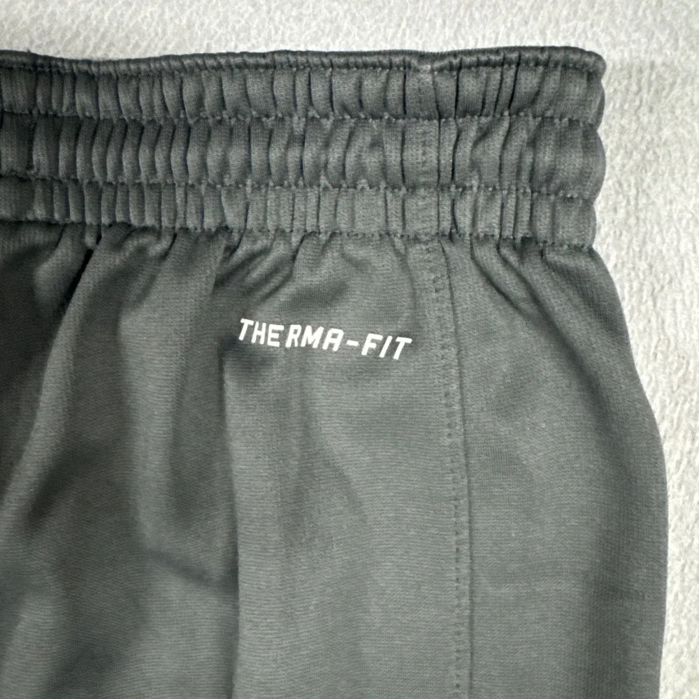 Nike Elite Therma-Fit Pants Mens Medium Grey Basketball Performance Reflective